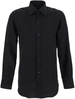 Tom Ford Casual Shirts Tom Ford , Black , Heren - L,M,S