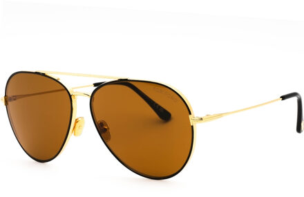 Tom Ford Dashel-02 gouden zonnebril - maat