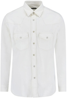 Tom Ford Formal Shirts Tom Ford , White , Heren - 2Xl,Xl,L