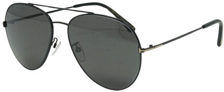 Tom Ford FT0636 01D zwarte zonnebril - One Size