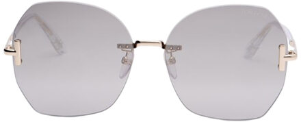 Tom Ford FT0810-K 32C Aziatische pasvorm zonnebril Goud