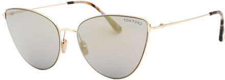 Tom Ford FT1005 32C Anais-02 gouden zonnebril - maat