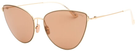 Tom Ford FT1005 32G Anais-02 gouden zonnebril - maat