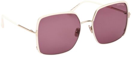 Tom Ford FT1006 32Y Raphaela gouden zonnebril