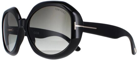 Tom Ford FT1011 01B Georgia zwarte zonnebril - One Size