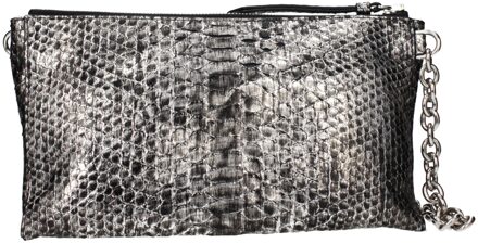 Tom Ford Grijze Huid Handtas Grijs