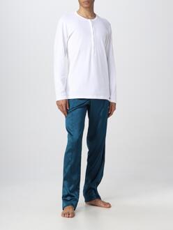 Tom Ford Henley Shirt Lange Mouw Top Wit