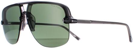 Tom Ford Hugo 02 FT1003 20N groene zonnebril Grijs - One Size