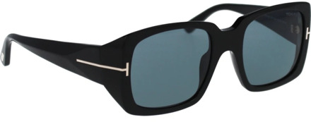 Tom Ford Iconische zonnebril voor vrouwen Tom Ford , Black , Dames - 51 MM