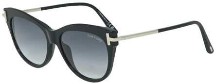 Tom Ford Kira FT0821 01B Black Sunglasses Zwart