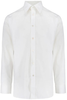 Tom Ford Klassieke Witte Overhemd Tom Ford , White , Heren - M,S