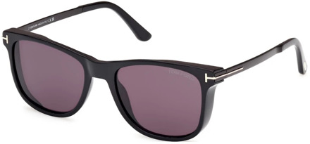 Tom Ford Klassieke zonnebril voor dagelijks gebruik Tom Ford , Black , Dames - 53 MM