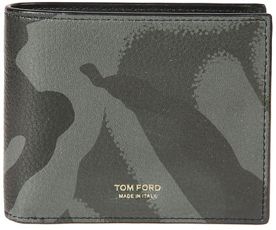 Tom Ford Modieuze Portemonnee Tom Ford , Green , Heren - ONE Size