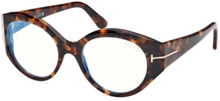 Tom Ford Stijlvolle Optische Bril voor Dagelijks Gebruik Tom Ford , Brown , Dames - 53 MM