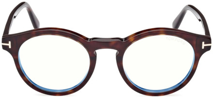 Tom Ford Stijlvolle Tf5887 Bril voor Stijlvolle Mannen Tom Ford , Brown , Heren - ONE Size