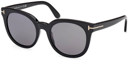 Tom Ford Stijlvolle zonnebril voor vrouwen Tom Ford , Black , Unisex - 53 MM