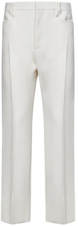 Tom Ford Straight Trousers Tom Ford , White , Dames - M,S,Xs