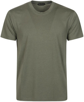Tom Ford T-Shirts Tom Ford , Green , Heren - Xl,L,M