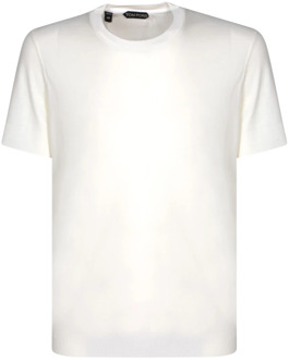 Tom Ford T-Shirts Tom Ford , White , Heren - 2Xl,L
