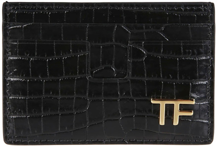 Tom Ford Wallets Cardholders Tom Ford , Black , Heren - ONE Size