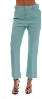 Tom Ford Women's Tom Ford Wallis Tailored Pants in Blue Blauw