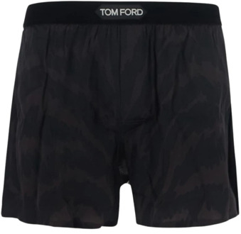Tom Ford Zijden Boxershorts Tom Ford , Red , Heren - M,S,Xs