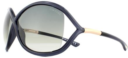 Tom Ford Zonnebril 0009 Whitney 0B5 Crystal Grijs Grijs Verloop