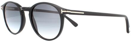 Tom Ford Zonnebril Andrea FT0539 01B Zwart Grijs Verloop - One Size