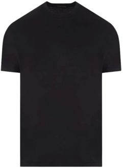 Tom Ford Zwarte T-shirts en Polos Tom Ford , Black , Heren - 2Xl,L