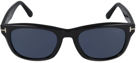 Tom Ford Zwarte zonnebril met accessoires Tom Ford , Black , Heren - 54 MM