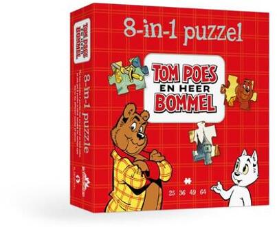 Tom Poes en Heer Bommel 8-in-1 puzzel -   (ISBN: 9789047635192)