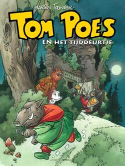 Tom Poes en het tijddeurtje - Boek Marten Toonder (9079287741)