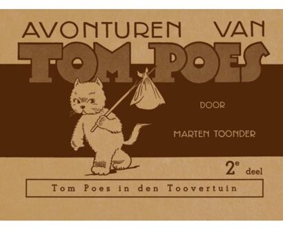 Tom Poes in den toovertuin - Boek Marten Toonder (9023496485)