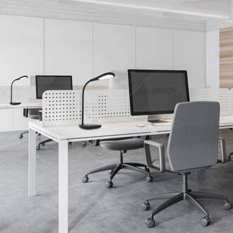 Tom Qi LED-bureaulamp CCT zwart