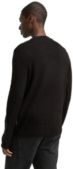 Tom Tailor Basic crew neck knit Zwart - M