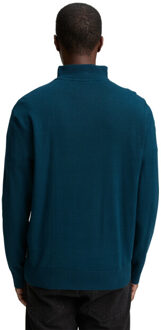 Tom Tailor Basic knitted troyer Groen - XL