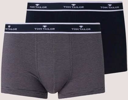 Tom Tailor boxer Shorts in dubbelpak, Mannen, blauw, Größe S/4