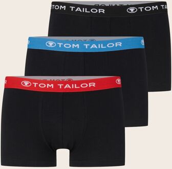 Tom Tailor boxershort (set van 3) Zwart - 2XL