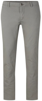 Tom Tailor Chinos Tom Tailor , Gray , Heren - W33 L34,W30 L32,W38 L32,W36 L32,W34 L32,W30 L34,W31 L34