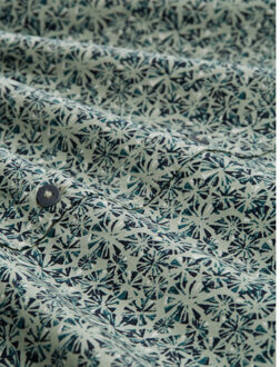 Tom Tailor Fitted printed shirt Groen - XL