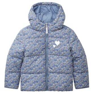 Tom Tailor Kinderjasje klein flower Blauw - 116/122