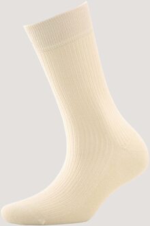 Tom Tailor Moderne effen geribbelde sokken, Vrouwen, beige, Größe 35-38