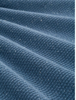 Tom Tailor Multi color nep crew neck knit Blauw - S