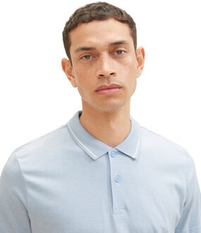 Tom Tailor polo - maat L Lichtblauw