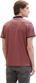 Tom Tailor polo Rood - 2XL