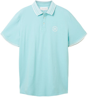 Tom Tailor Polo Shirts Tom Tailor , Blue , Heren - Xl,L,M
