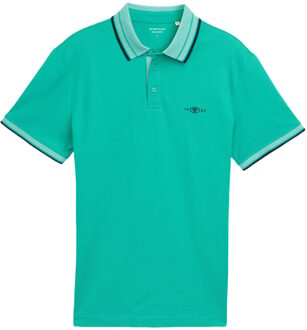 Tom Tailor Poloshirt Groen - 2XL