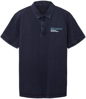 Tom Tailor Poloshirt - maat XL Donkerblauw