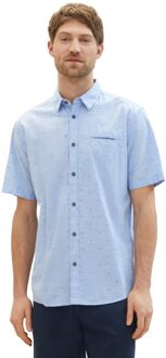 Tom Tailor Printed shirt Blauw - L