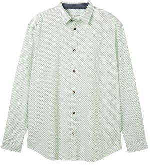 Tom Tailor Printed shirt Groen - L